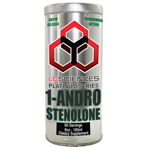 LG Sciences 1-AndroStenolone Liquid, 6 oz, LG Sciences