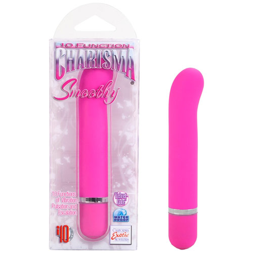 10-Function Charisma Smoothy Vibrator, Pink, California Exotic Novelties