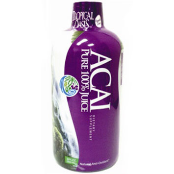 Tropical Oasis 100% Pure Acai Juice, 32 oz, Tropical Oasis