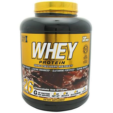 Top Secret Nutrition 100% Whey Protein, 5 lb, Top Secret Nutrition