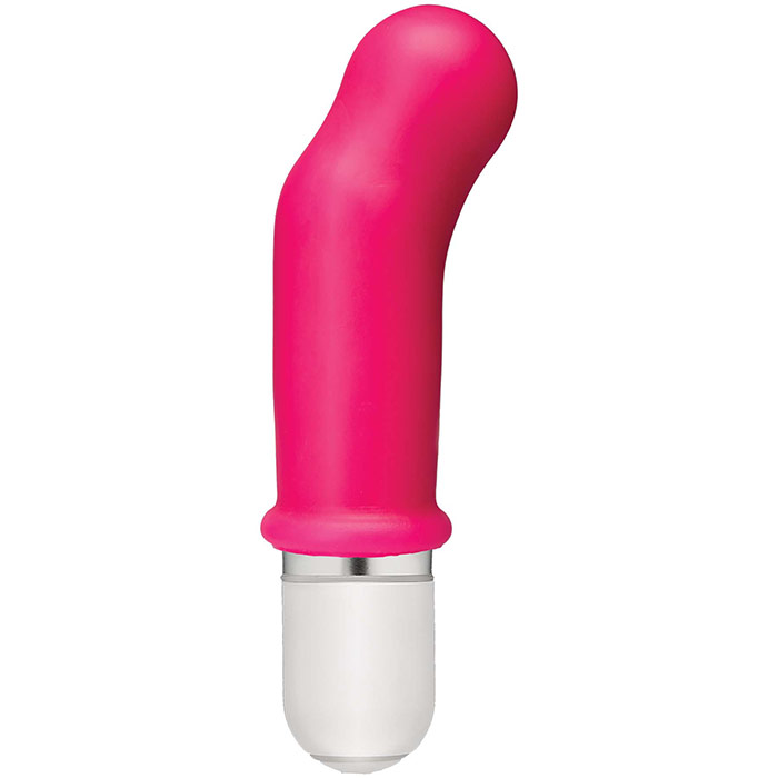 American Pop! Pow! 10 Function Silicone Vibrator - Pink, Bullet Vibrator, Doc Johnson