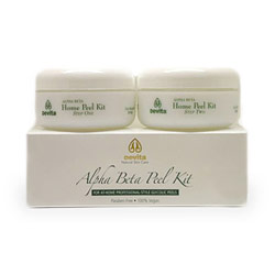 2-Step Alpha Beta Home Peel Kit, Facial Care, 2 oz x 2 Jars, Devita