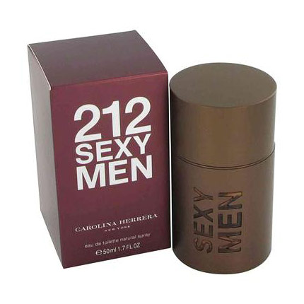212 Sexy Cologne, Eau De Toilette Spray for Men, 3.3 oz, Carolina Herrera