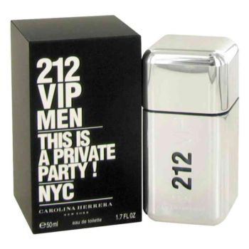 212 Vip Cologne for Men, Eau De Toilette Spray, 1.7 oz, Carolina Herrera