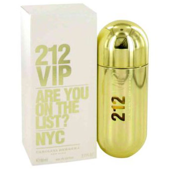 212 Vip Perfume for Women, Eau De Parfum Spray, 2.7 oz, Carolina Herrera