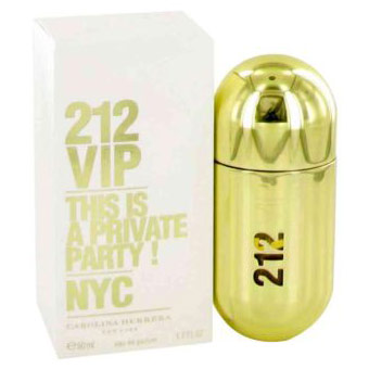 212 Vip Perfume for Women, Eau De Parfum Spray, 1.7 oz, Carolina Herrera