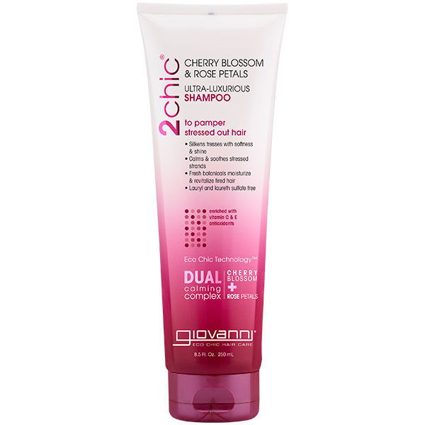 2chic Ultra-Luxurious Shampoo, 8.5 oz, Giovanni Cosmetics