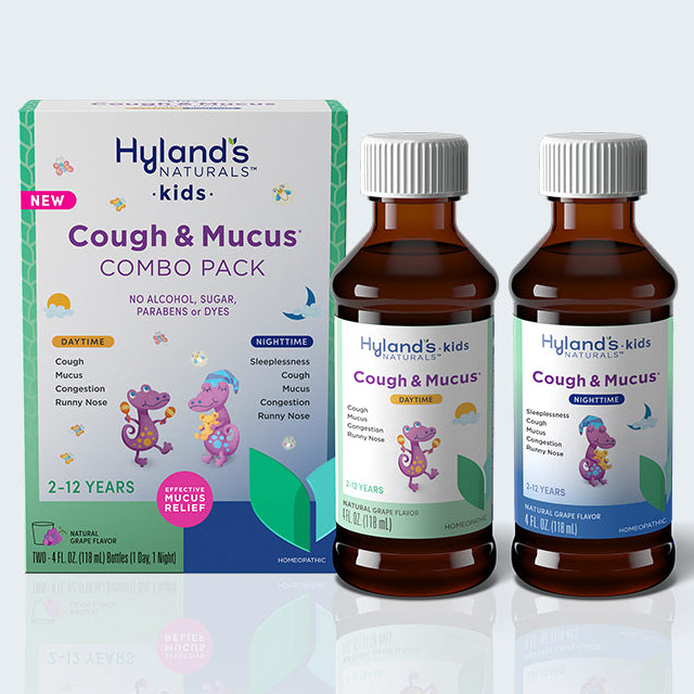 4 Kids Cold n Mucus Day & Night Value Pack, 8 oz, Hylands