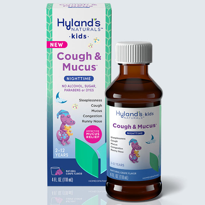 4 Kids Cold n Mucus Nighttime, 4 oz, Hylands