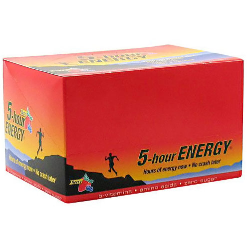 5-Hour Energy Shot, Energy Drink, 2 oz x 12 Bottles, Living Essentials