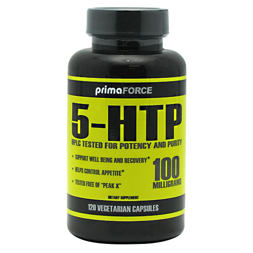 5-HTP 100 mg, 120 Vegetarian Capsules, PrimaForce