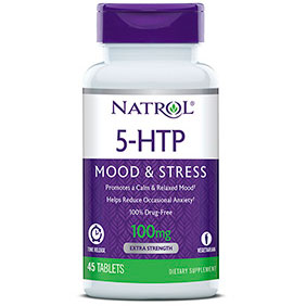 5-HTP Time Release 100 mg, 45 Tablets, Natrol