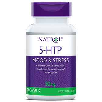 5-HTP 50 mg, Mood & Stress, 30 Capsules, Natrol