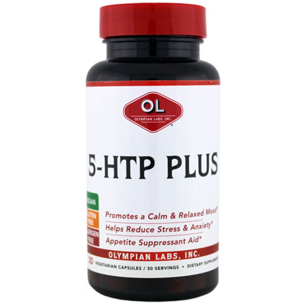 5 HTP Plus 100mg, 30 Capsules, Olympian Labs