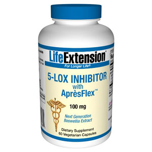 5-LOX Inhibitor with ApresFlex, 60 Vegetarian Capsules, Life Extension