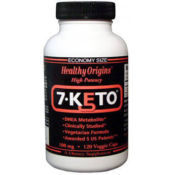 7-Keto, 100 mg, 120 Veggie Caps , Healthy Origins