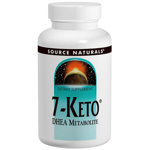 7-Keto DHEA 100 mg, 30 Tablets, Source Naturals