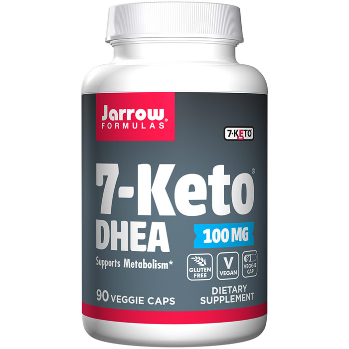7-Keto DHEA 100 mg, 90 Capsules, Jarrow Formulas