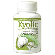 Kyolic Aged Garlic Extract Formula 100, Vegetarian, 100 caps, Wakunaga Kyolic