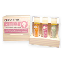A La Mode, Ice Cream Inspired Lip Balms, Parlor Collection Gift Set, 0.15 oz x 3 Pack, Crazy Rumors