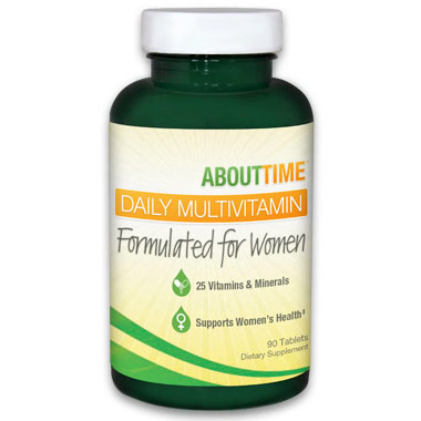 About Time Daily Multivitamin for Women, 90 Vcaps, SDC Nutrition