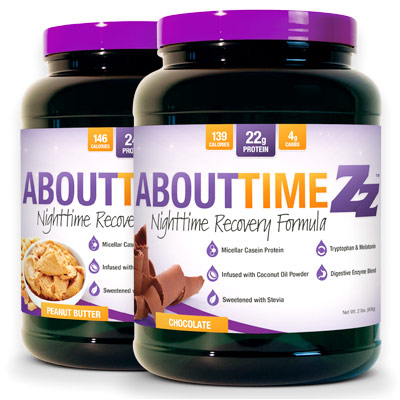 About Time ZZ Nighttime Recovery Formula, Chocolate, 2 lb, SDC Nutrition