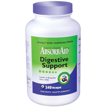AbsorbAid 240 vegicaps from Natures Sources