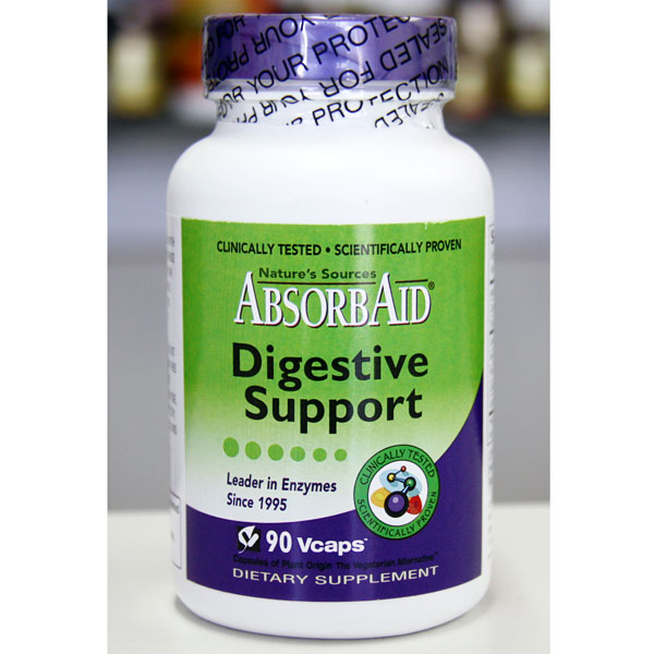 AbsorbAid 90 vegicaps from Natures Sources