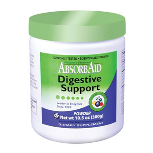 AbsorbAid Powder, Digestive Support, 300 gram from Natures Sources
