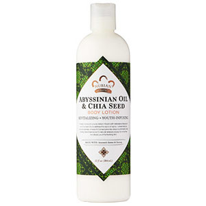 Abyssinian Oil & Chia Seed Body Lotion, 13 oz, Nubian Heritage