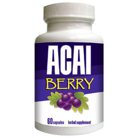 Acai Berry with Green Tea, Acai Weight Loss, 60 Capsules, EyeFive