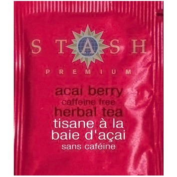 Premium Acai Berry Herbal Tea, Caffeine Free, 18 Tea Bags x 6 Box, Stash Tea