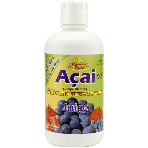 Acai Juice Blend, 32 oz, Dynamic Health Labs