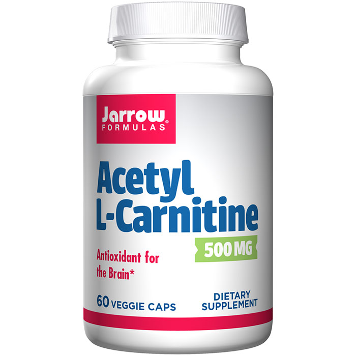 Acetyl L-Carnitine (ALC) 500 mg 60 caps, Jarrow Formulas