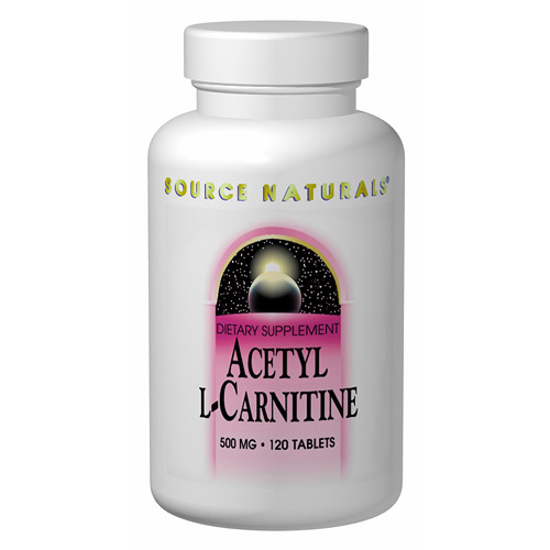 Acetyl L-Carnitine (ALC) 250mg 120 tabs from Source Naturals