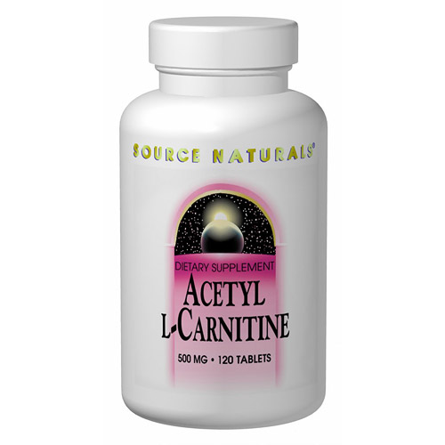 Acetyl L-Carnitine (ALC) 250mg 60 tabs from Source Naturals