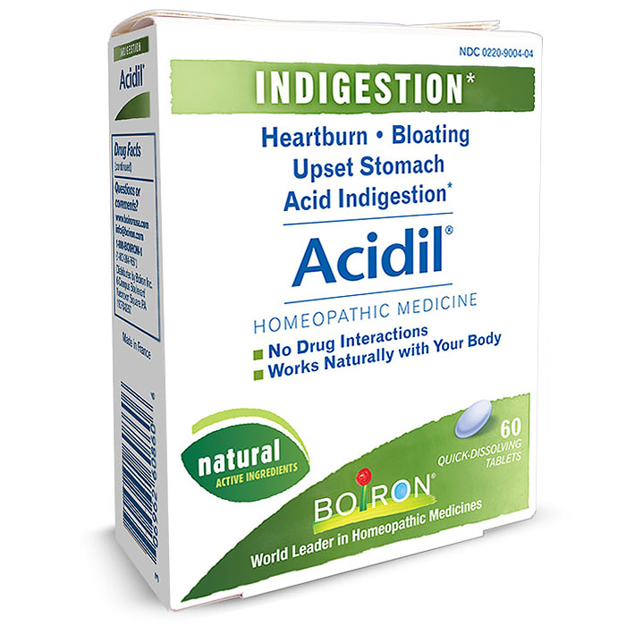 Acidil Heartburn Relief 60 tabs from Boiron