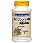 Nature's Answer Acidophilus-Bifidus 90 Vegicaps from Nature's Answer