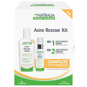 Natralia Acne Rescue Kit (Cleanses and Controls), Natralia