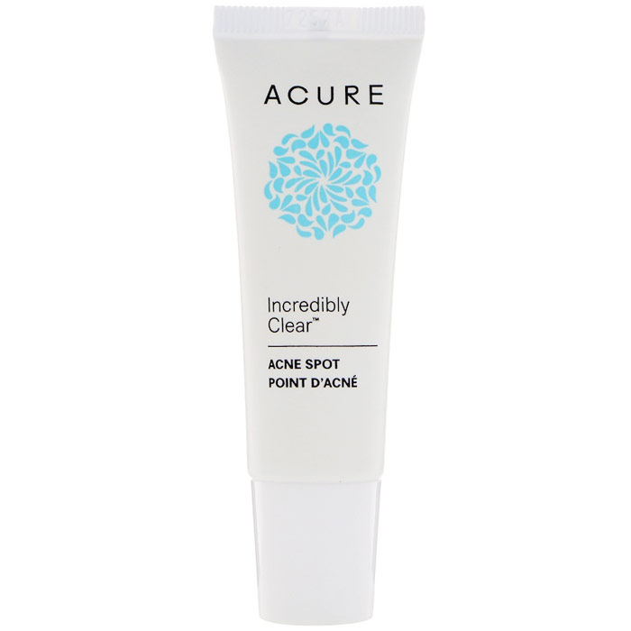 Acure Incredibly Clear Acne Spot, 0.5 oz