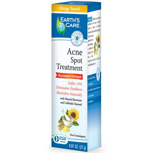 Acne Spot Treatment Gel, 0.97 oz, Earths Care