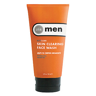Zia Natural Skincare ActiClean Skin Clearing Face Wash for Men, 5 oz, Zia Natural Skincare