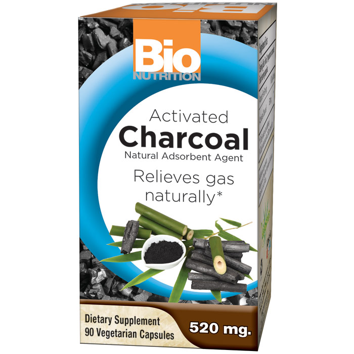 Activated Charcoal, 90 Vegetarian Capsules, Bio Nutrition Inc.