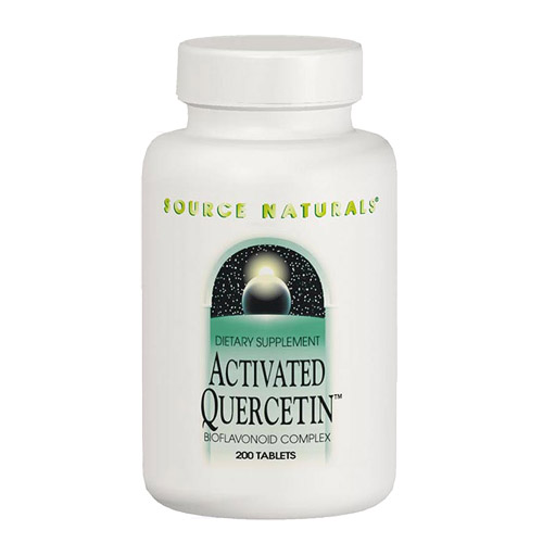 Activated Quercetin (Nonallergenic Bioflavonoid Complex) 100 caps from Source Naturals