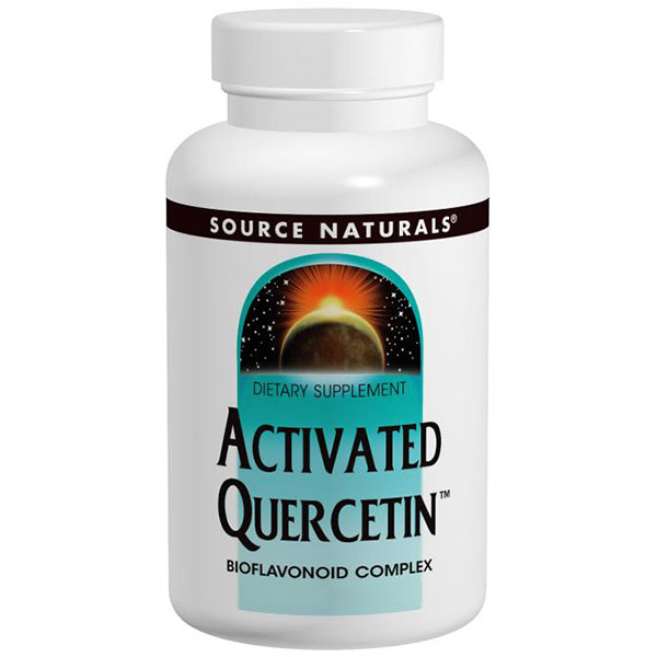 Source Naturals Activated Quercetin (Nonallergenic Bioflavonoid Complex) 200 tabs from Source Naturals