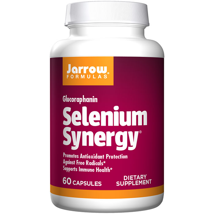 Selenium Synergy 200 mcg Methylselenocysteine, 60 Capsules, Jarrow Formulas