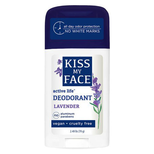 Kiss My Face Active Enzyme Stick Deodorant PF Lavender 2.48 oz, from Kiss My Face