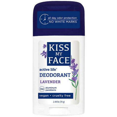 Active Life Stick Deodorant, Lavender, 2.48 oz, Kiss My Face