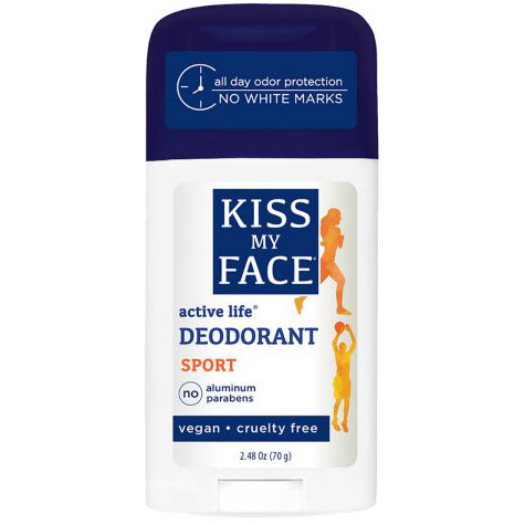 Active Life Stick Deodorant, Sport, 2.48 oz, Kiss My Face