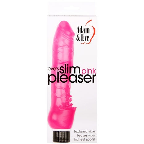 Adam & Eve Eves Slim Pink Pleaser Vibrator, Evolved Novelties